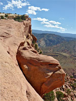 Cliff above Fruita