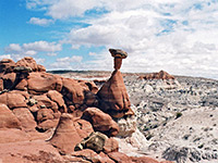 A lone hoodoo