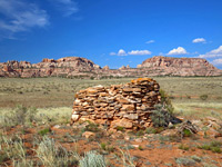 Grassland ruin