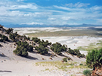 View north, from Sand Mountain