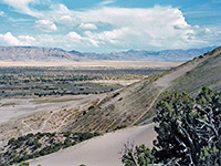 View east towards the Canyon Mountains