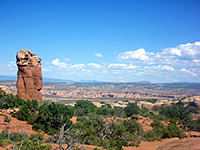 Sandstone pinnacle