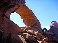 North side of Skyline Arch