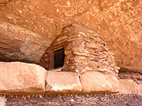 Granary in an alcove