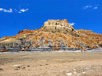 Barren butte