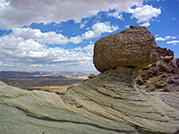 Conglomerate boulder