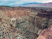 Goosenecks Overlook