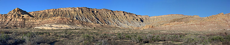 Halls Creek valley and Swap Mesa
