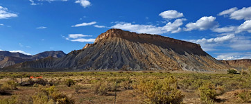 Cliffs north of Thompson Springs