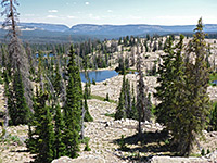 Above the Twin Lakes