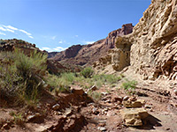 Shallow canyon