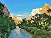 Virgin River, near Zion Lodge