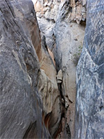 Slot canyon