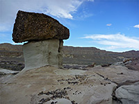 Short, wide hoodoo