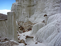 Pillar and cliffs