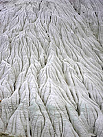 Eroded slope