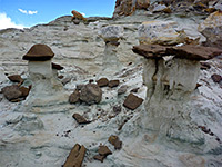 Small hoodoos