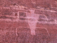 Petroglyph figure