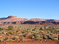 Red cliffs