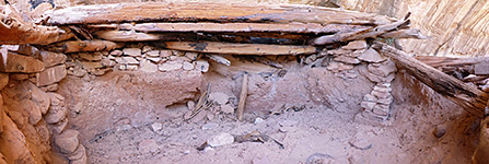 Remains of a kiva