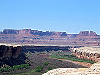 Cliffs around the Green River