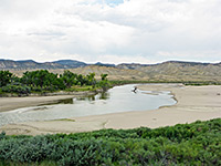 Low hills