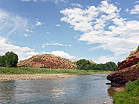 Red rocks