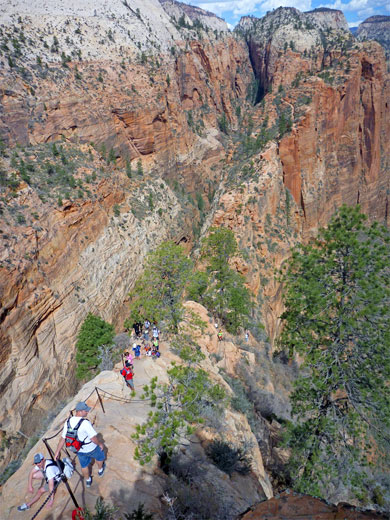 Ridge leading to Angels Landing
