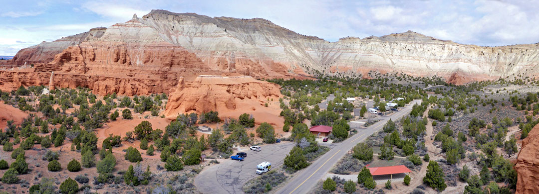 Central area of the park