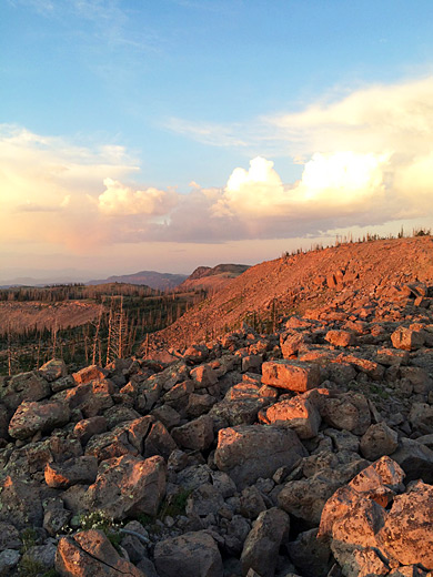 Sunset near Brian Head