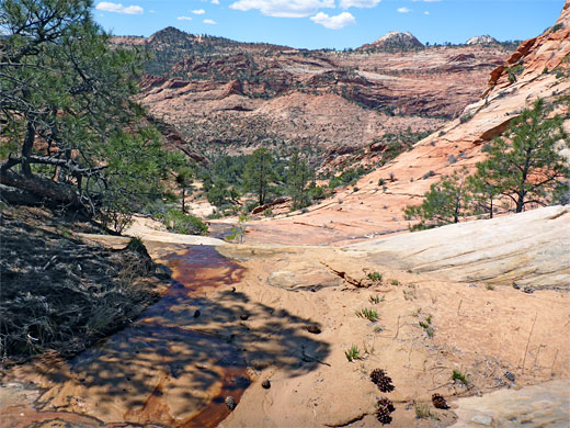 Deepening valley
