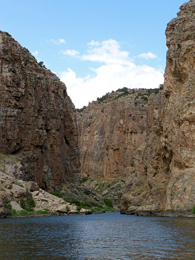 Vertical cliffs