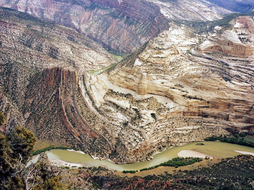 Strata above the Yampa River