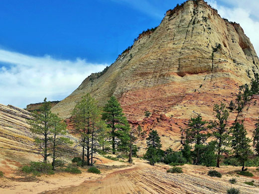 Cliffs along UT 9