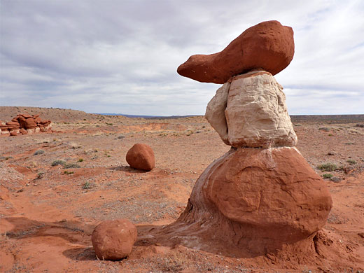 Hoodoo and boulders