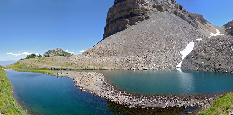 West edge of Emerald Lake