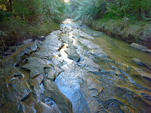 Fluted rocks