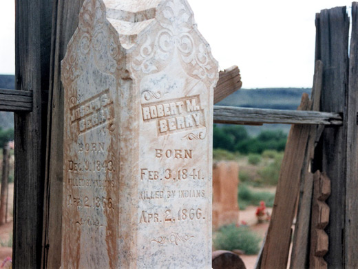 Berry brothers headstone