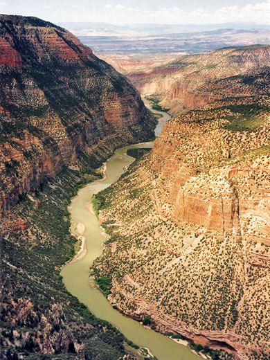 Whirlpool Canyon, Harpers Corner