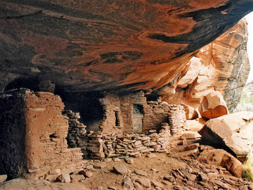 Ruins along the road