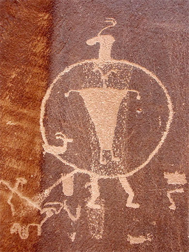 Large petroglyph