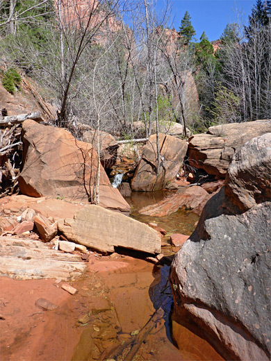 Boulders, near Kolob Arch