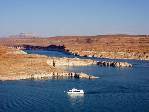 Boats on Lake Powell