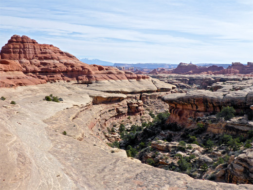 View northeast along Lost Canyon