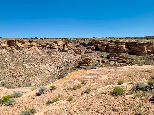 Rim of the canyon