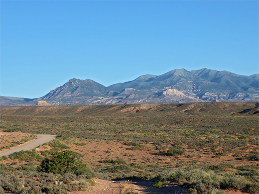 Mount Ellen, along Bull Creek Pass Backcountry Byway