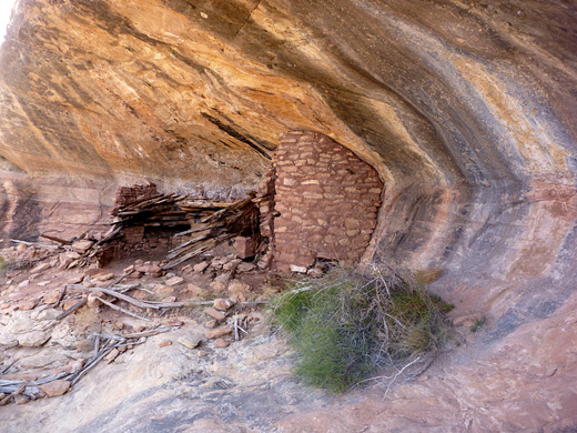 Collapsed kiva - site 4