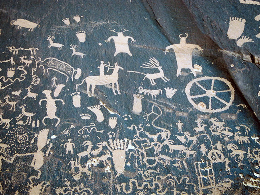 The petroglyphs