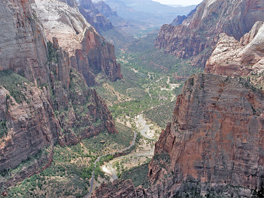 Zion Canyon, from Observation Point