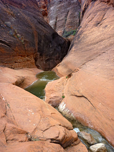 Bend in the canyon